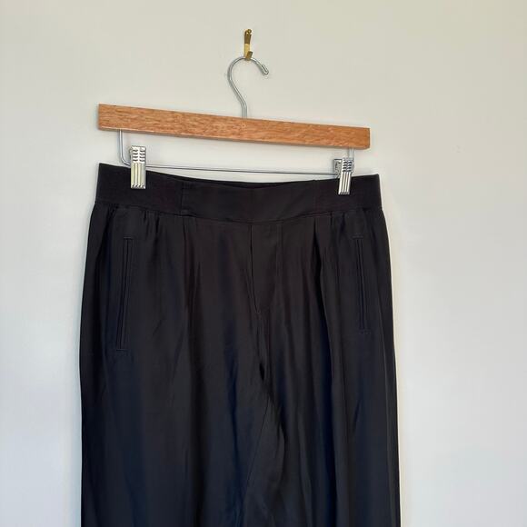 NWOT ATM Pure Silk Jogger Pant Black S - Picture 8 of 11